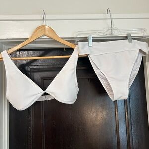 Billabong White Bikini Set